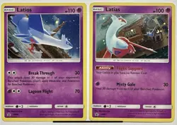 🌀Swirl🌀 Latias And Latios SM Promos Pokemon TCG SM87 / SM88 - Image 1