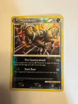 Pokemon Houndoom 10/95 Holo 2011 Pre-owned - Image 1