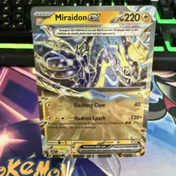 Pokemon Miraidon Ex 073/217 Mega Evolutions Ascended Heroes Ready To ship - Image 1
