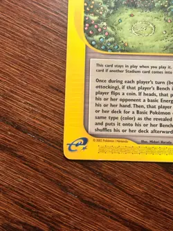Pokemon TCG Apricorn Forest 118/147 Aquapolis Rare Card - HP - Image 5