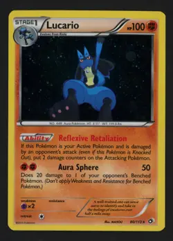 Lucario 80/113 Cosmos Holo Promo Pokemon TCG - Image 1