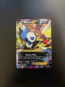 Pokemon Holofoil - Black Star Promo - M Absol EX - XY63 - 063 - DMG - Image 1