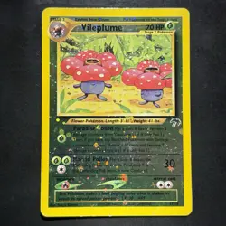 Pokemon Vintage Southern Islands Reverse Holo Vileplume 17/18 Rare English Promo - Image 2