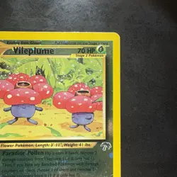 Pokemon Vintage Southern Islands Reverse Holo Vileplume 17/18 Rare English Promo - Image 4
