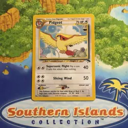 Pokemon Vintage Southern Islands Pidgeot 2/18 Rare WotC Promo - Image 1