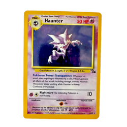 Pokemon TCG Haunter 6/62 Fossil Holo Lightly Played Great Condition - Image 1
