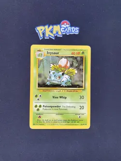 Pokemon TCG Ivysaur Base Set 30/102 Regular MP. - Image 1
