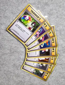 Pokemon COMPLETE SET XY-P Gym Badge Trainer Cosmos Holo League Promos NM-M Erika - Image 2