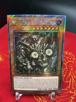 Redox, Dragon Ruler of Boulders (Platinum Secret Rare) RA03-EN008 Yugioh LP - Image 1