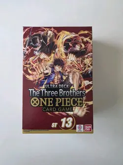 One Piece TCG English The Three Brothers Ultra Starter Deck ST-13 New Sealed - Image 1