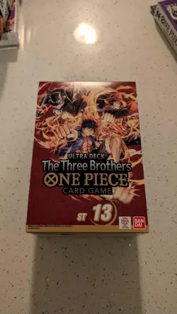 NEW SEALED One Piece TCG The Three Brothers Ultra Deck ST-13 - Image 1