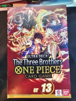 One Piece TCG The Three Brothers Ultra deck St13 St-13 *SEALED* - Image 1