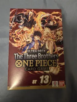 One Piece TCG The Three Brothers Ultra Deck ST-13 - SEALED - Image 1