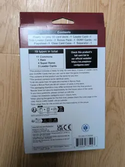 One Piece TCG: The Three Brothers Ultra Deck Box ST-13 Factory Sealed - Image 2