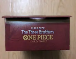 One Piece TCG: The Three Brothers Ultra Deck Box ST-13 Factory Sealed - Image 3