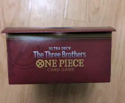 One Piece TCG: The Three Brothers Ultra Deck Box ST-13 Factory Sealed - Image 3