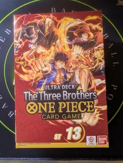 One Piece TCG The Three Brothers Ultra Deck ST-13 - SEALED - Image 1