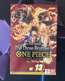 One Piece TCG Ultra Starter Deck 13 The Three Brothers (ST-13) - FACTORY SEALED! - Image 1