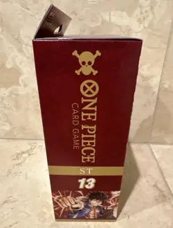 One Piece TCG: The Three Brothers Ultra Deck Box ST-13 Factory Sealed Mint - Image 3
