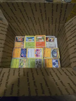 Huge Pokemon Card Lot Collection Uncommon Common Some Rare 4000+ Bulk Lot 17lbs - Image 3