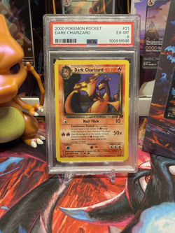 2000 | Pokemon Team Rocket | Dark Charizard | 21/82 | PSA 6 - Image 1