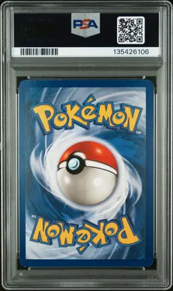 1999 POKEMON FOSSIL #10 LAPRAS-HOLO PSA 7 - Image 2