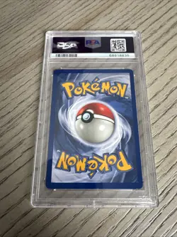 1999 POKEMON FOSSIL #10 LAPRAS-HOLO PSA 7 - Image 2