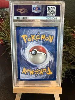 1999 Pokemon Lapras Fossil 1st Edition Holo PSA 7 10/62 - Image 4