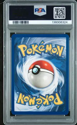 1999 POKEMON FOSSIL #10 LAPRAS-HOLO PSA 7 - Image 2
