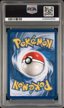 1999 POKEMON FOSSIL #10 LAPRAS-HOLO PSA 7 - Image 2