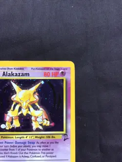 Pokemon Cards: Base Set 2 Rare Holo: Alakazam 1/130 - Image 4