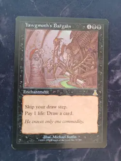 Yawgmoth's Bargain MTG Urza's Destiny Regular LP - Image 1