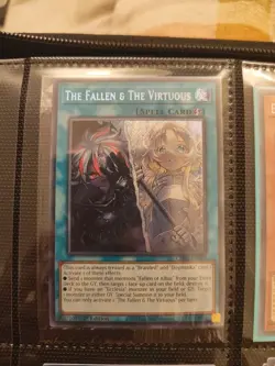 Yu-Gi-Oh The Fallen and The Virtuous Starlight Rare 1st Edition Near Mint SEALED - Image 1