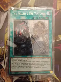 Yu-Gi-Oh The Fallen and The Virtuous Starlight Rare 1st Edition Near Mint SEALED - Image 1