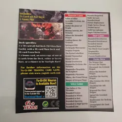 Yugioh: Fallen & The Virtuous All-Foil 3-Decks - Open Box - Starlight Rare Incl. - Image 3