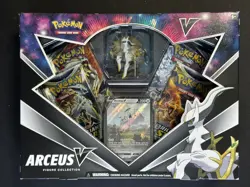 Pokemon TCG Arceus V Figure Collection Box Sealed - Image 1