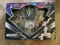 Pokemon TCG Arceus V Figure Collection Box Factory Sealed Brilliant Stars 2022 820650850165 - Image 1