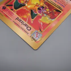 Pokemon Card Charizard 4/102 Corocoro Comic Promo JUMBO NM English Japan JB127 - Image 4