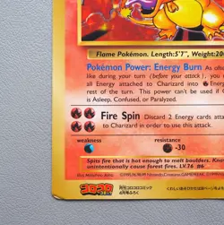 Pokemon Card Charizard 4/102 Corocoro Comic Promo JUMBO EX English Japan JB48 - Image 4