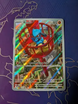 Riolu MEP 010 - Mega evolution - Black Star Promo - Pokemon card - rare - HOLO - Image 1