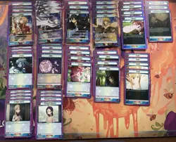 UNION ARENA: Sword Art Online Purple Progressive 50 Card Deck - Image 1