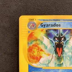 2003 Skyridge Gyarados Rare Non Holo 11/144 Pokemon Card Game TCG - Image 2