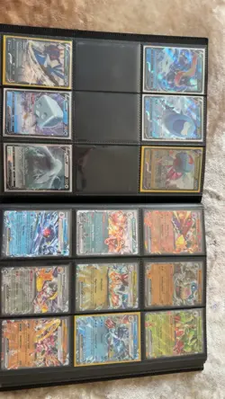 Pokemon Card Collection Binder Multiple Rare Cards VG-M Condition - Image 2
