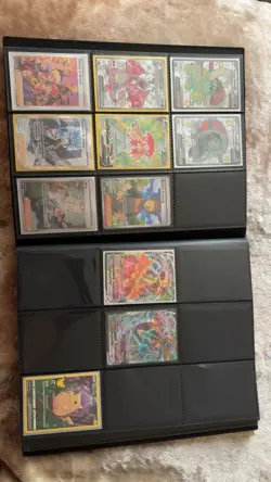 Pokemon Card Collection Binder Multiple Rare Cards VG-M Condition - Image 4