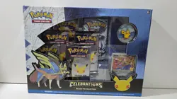 celebrations 25th anniversary zacian deluxe pin collection box Sealed pokemon - Image 1