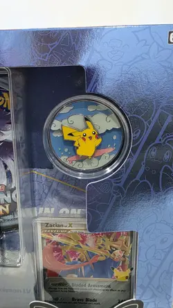 celebrations 25th anniversary zacian deluxe pin collection box Sealed pokemon - Image 2