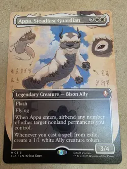 Appa, Steadfast Guardian - Regular (Borderless) Avatar - Mtg - Image 1