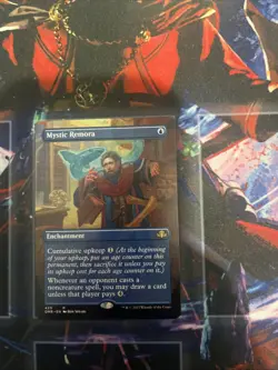 Mystic Remora (Borderless) Dominaria Remastered Regular - Image 1