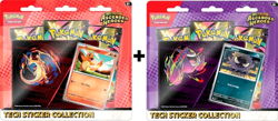 2 Pokemon TCG ME2.5 Ascended Heroes Tech Sticker Collection Bundle Sealed New - Image 1