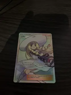 Pokemon TCG Lillie 147/149 Full Art Sun And Moon Base Set NM Ungraded - Image 1